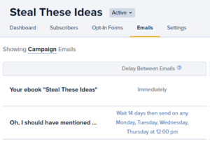 campaign emails