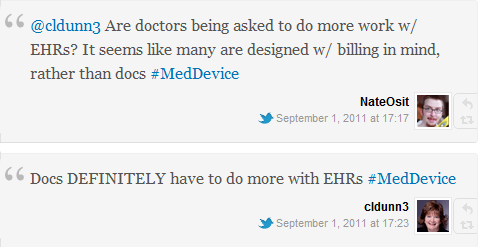 Are doctors being asked to do more work w/ EHRs? It seems like many are designed w/ billing in mind, rather than docs.