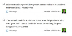 It is commonly reported how people search online to learn about their conditions. There much misinformation out there. How did you know what was "good info" versus "bad info" when researching for your daughter?