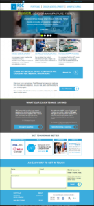 medical device website agencies
